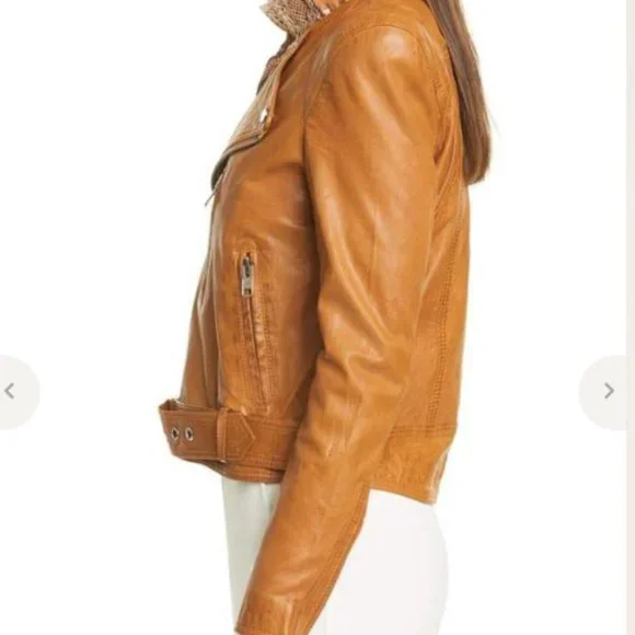 Smythe Pagoda Lambskin Black Leather Jacket - Picture 7 of 8